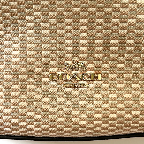 Coach Legacy Jacquard Chelsea Crossbody Hobo Bag - Picture 4 of 11